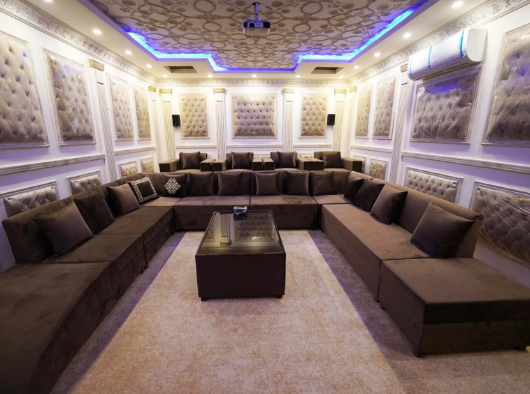 Fully Furnished Luxury House for Sale in DHA Lahore Phase 5 Basement Home Theater