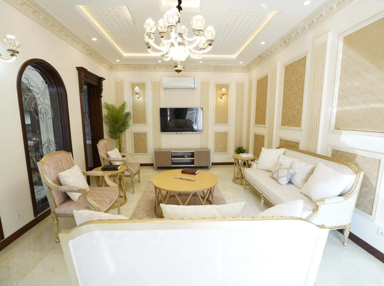 Fully Furnished Luxury House for Sale in DHA Lahore Phase 5 Basement Home Theater