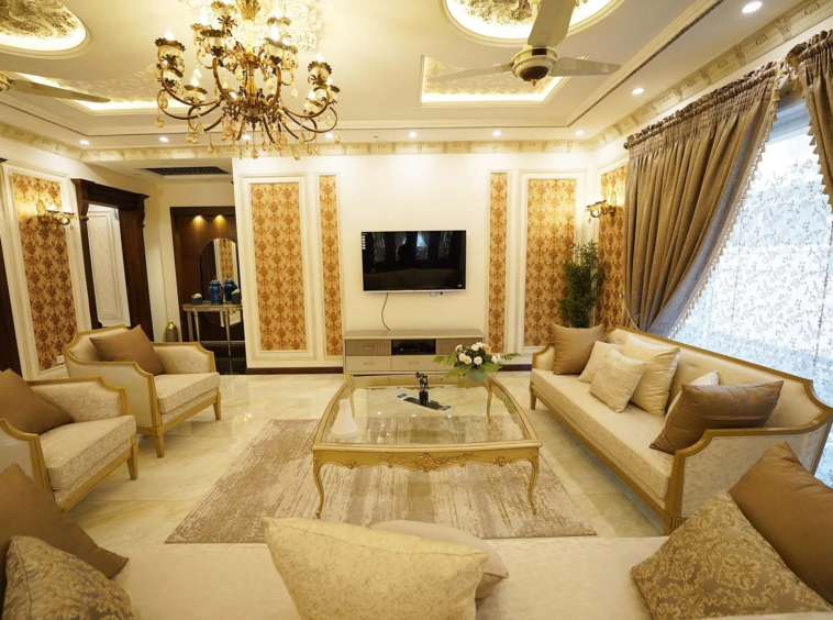 Fully Furnished Luxury House for Sale in DHA Lahore Phase 5 Basement Home Theater