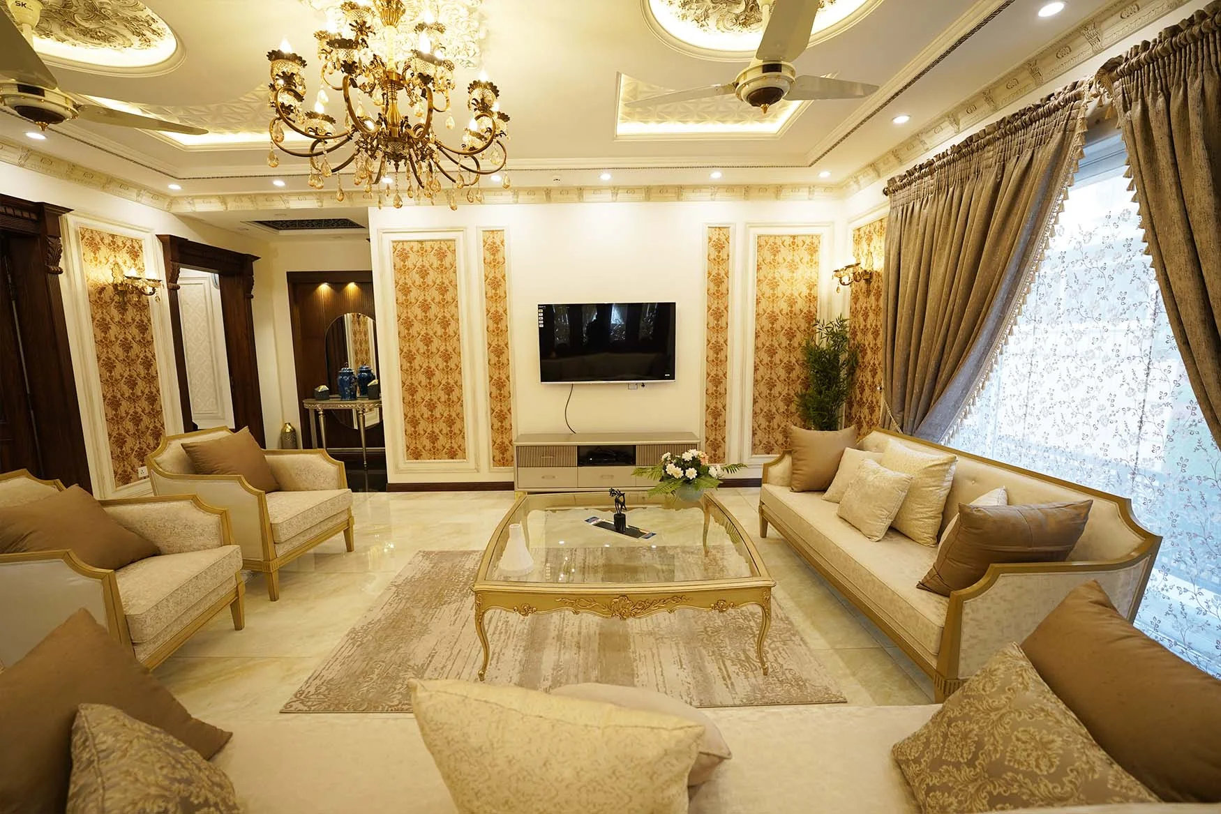 Fully Furnished Luxury House for Sale in DHA Lahore Phase 5 Basement Home Theater
