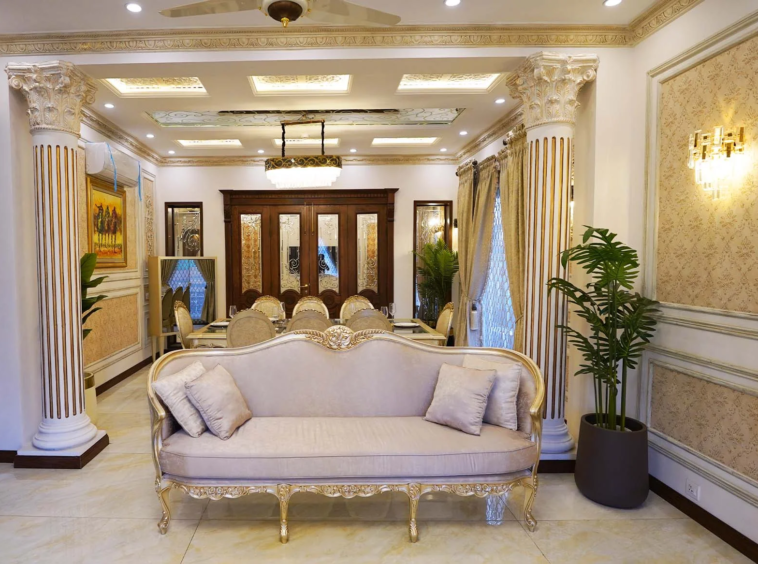 Fully Furnished Luxury House for Sale in DHA Lahore Phase 5 Basement Home Theater