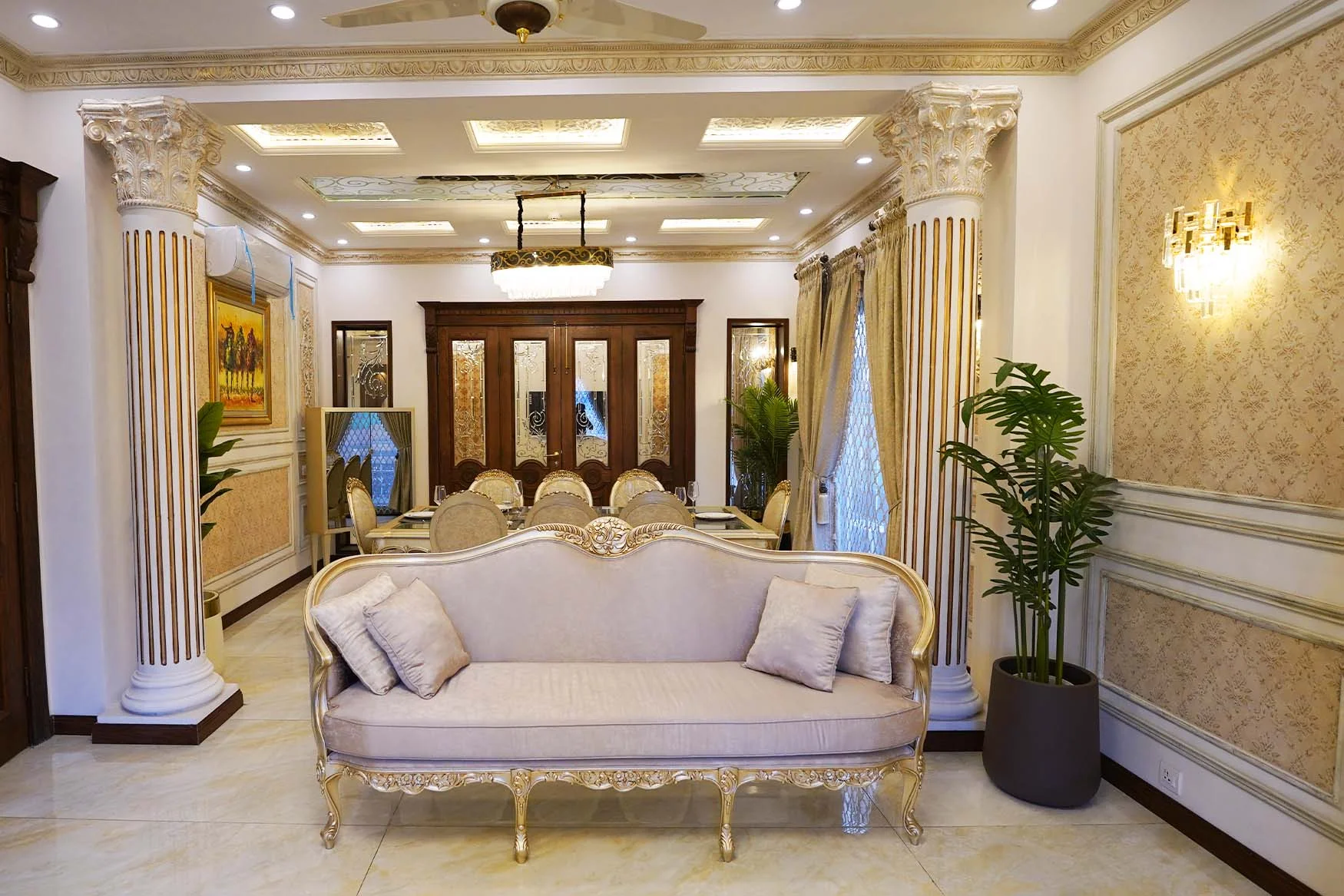 Fully Furnished Luxury House for Sale in DHA Lahore Phase 5 Basement Home Theater