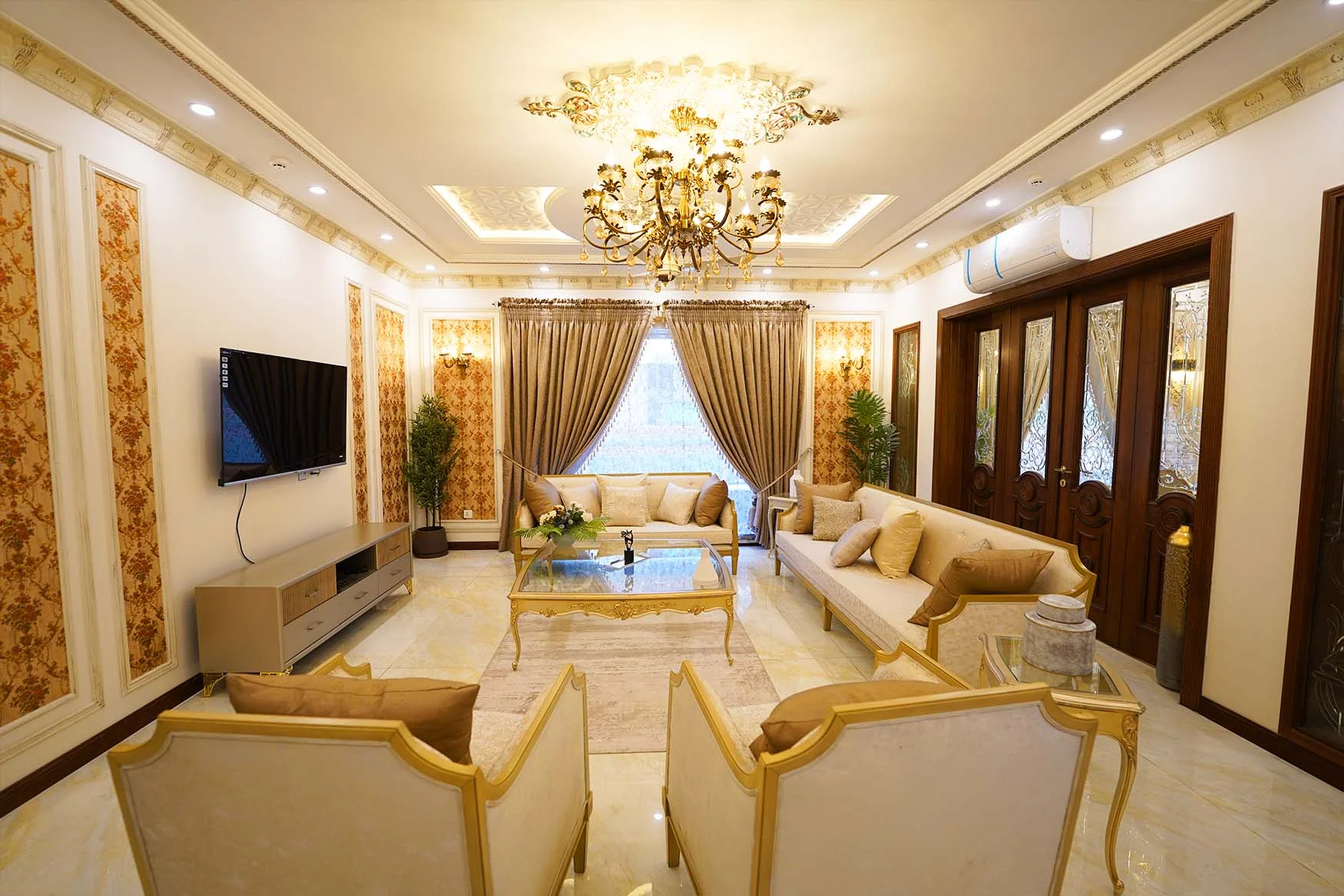 Fully Furnished Luxury House for Sale in DHA Lahore Phase 5 Basement Home Theater