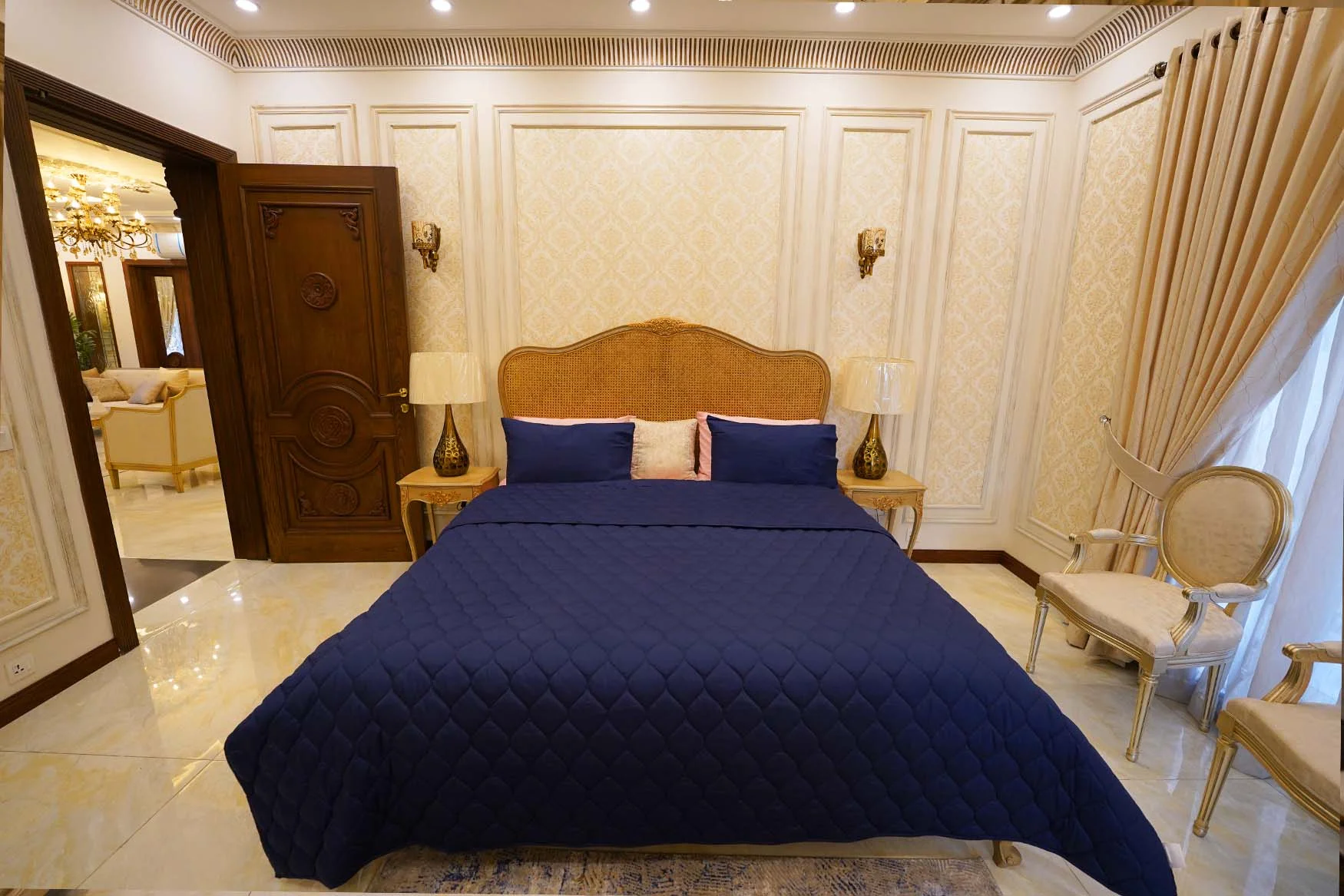 Fully Furnished Luxury House for Sale in DHA Lahore Phase 5 Basement Home Theater